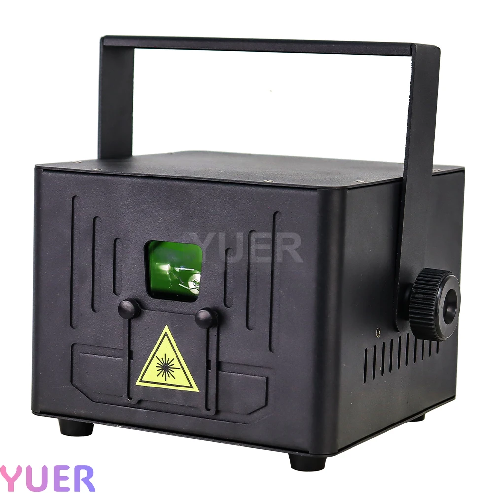 YUER RJ45+ILDA 5W APP Control Laser Light 3D Animation Scanner Projector RGB Stage Lights DMX512 For  DJ Disco Wedding Club Bar