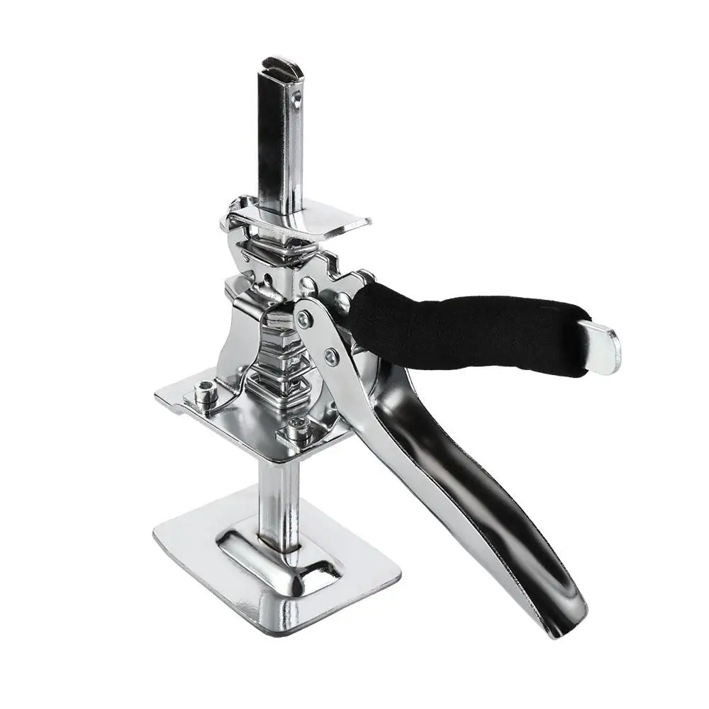Steel Tile Height Adjuster Labor-Saving Arm with Foam Wrapped Handle Jack Elevator Tool Precision Professional