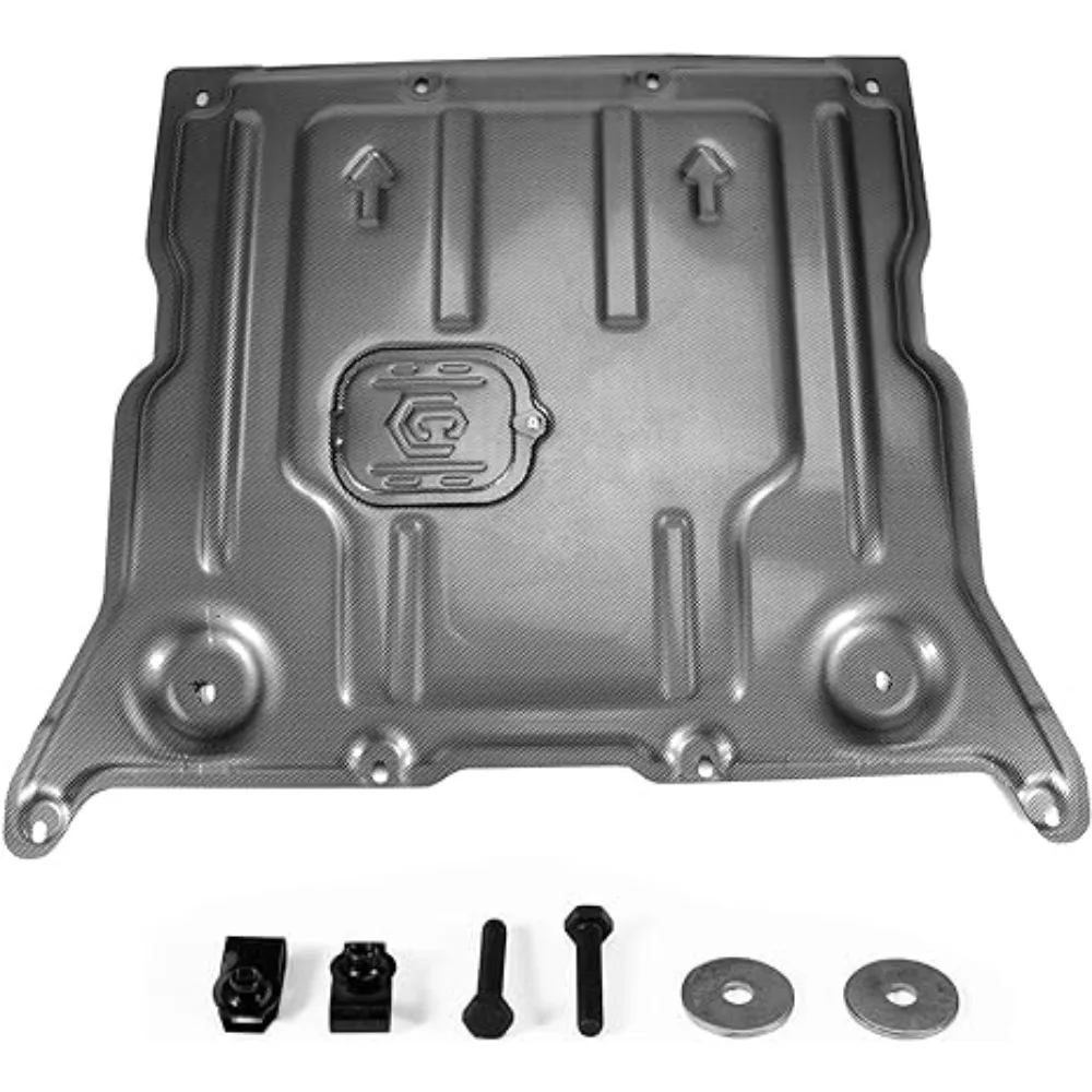 Car Rear Engine Splash Shield Skidplate Engine Protection Plate Protection Device Accessorie for Tesla Model 3 Model Y All Year