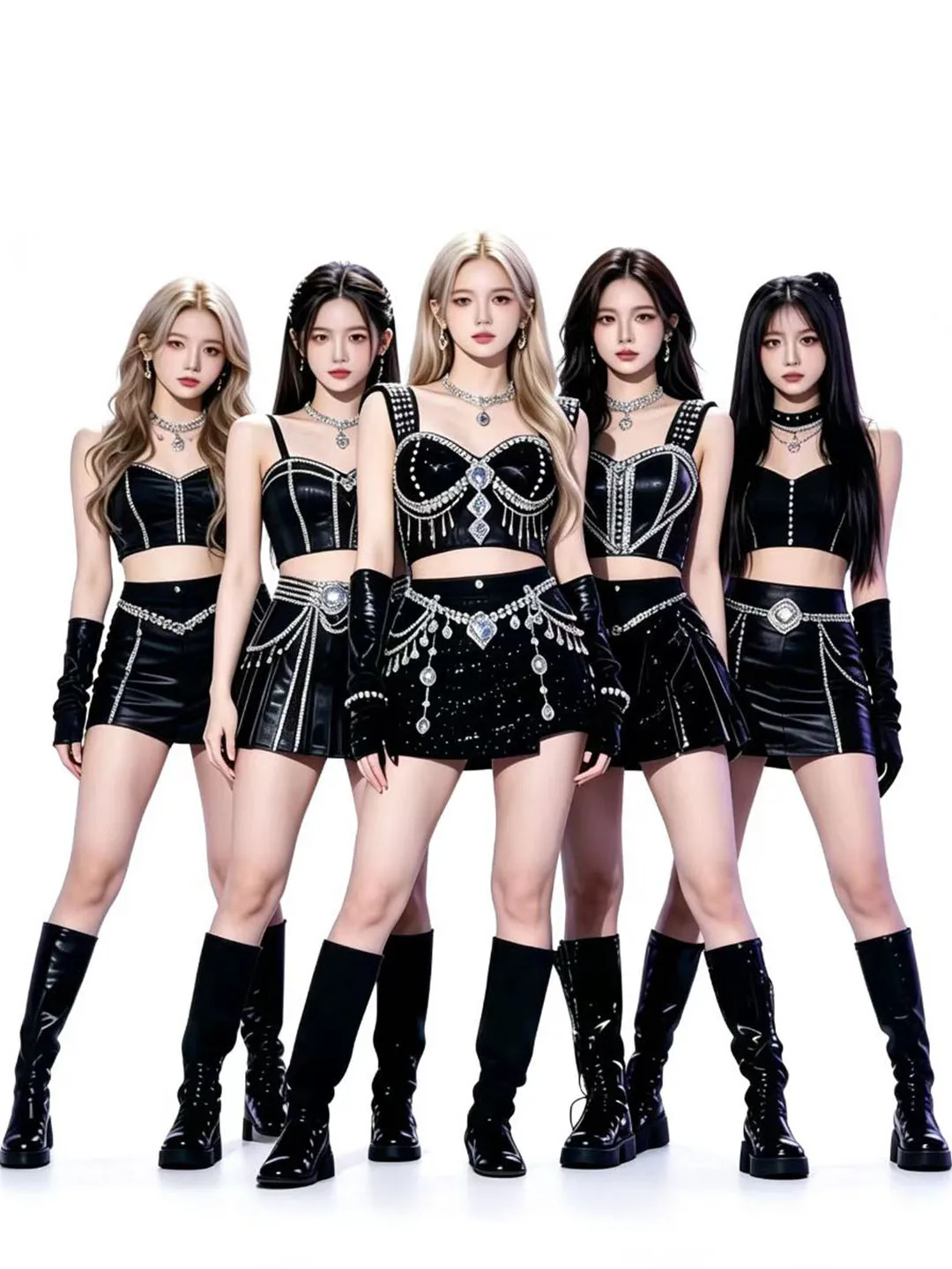 

Cool Bar Performance Outfit Short Stage Show Costume Slimming Korean Jazz Dancewear for Female Groups Summer Collection
