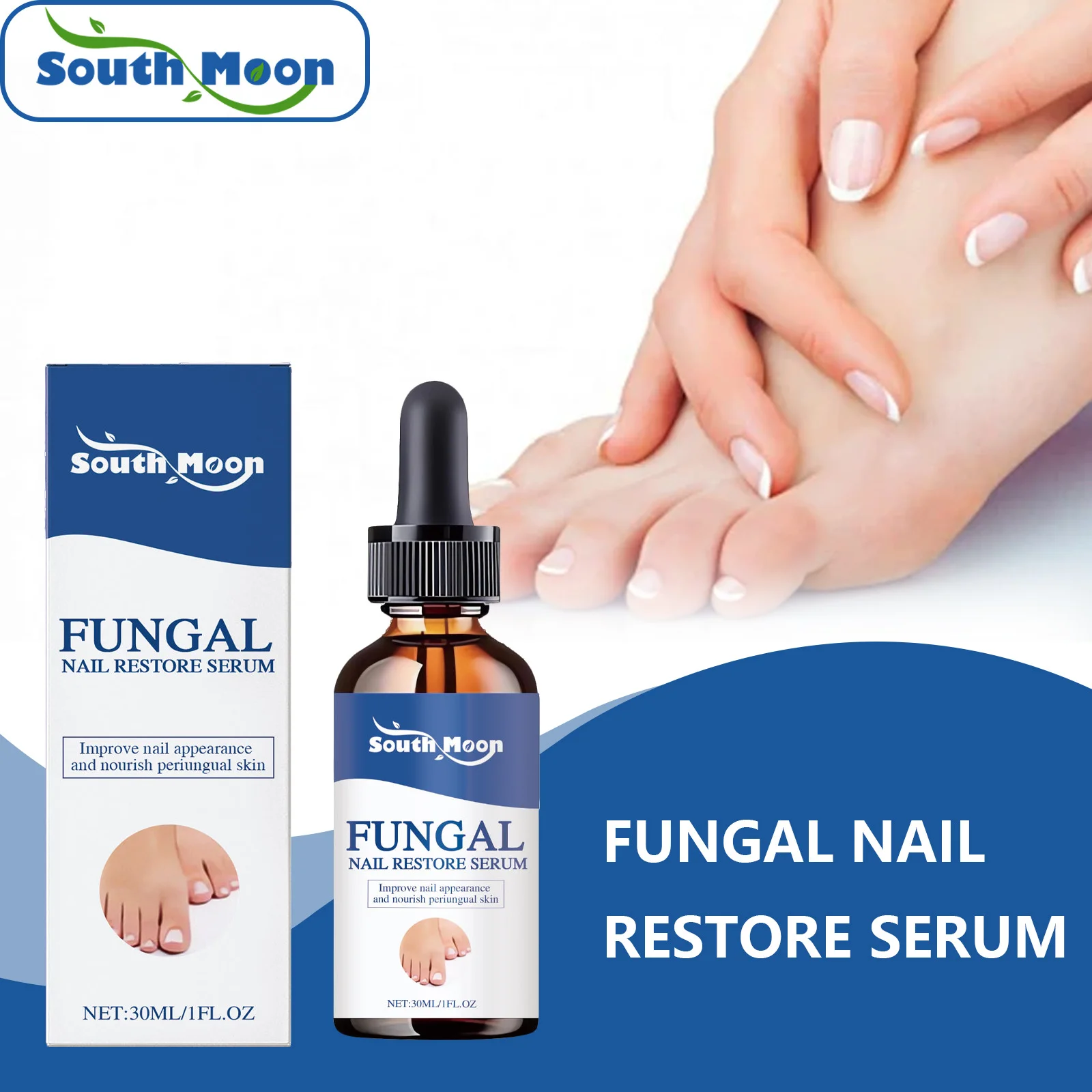 

Nail Renewal Serum Repair Toenail Fingernail Onychomycosis Anti Gray Nails Toe Infection Paronychia Nail Care Nutrition Oil