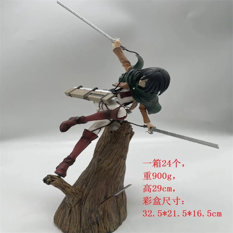 ARTFX Attack on Giant, Stump Mikasa, Ackerman, Captain, Figure Model, Boxed Ornament