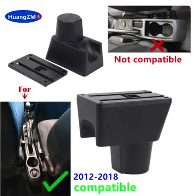 For Renault Duster Armrest box For Nissan Terrano 3 Dacia Duster Oroc 2010-2018 Car Armrest Center Storage Box Car Accessories