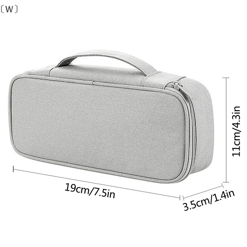 [-] حافظة USB رقمية إلكترونية كابل محمول للسفر حقيبة تخزين ملحقات حقيبة تخزين لطاقة شاحن الحبل