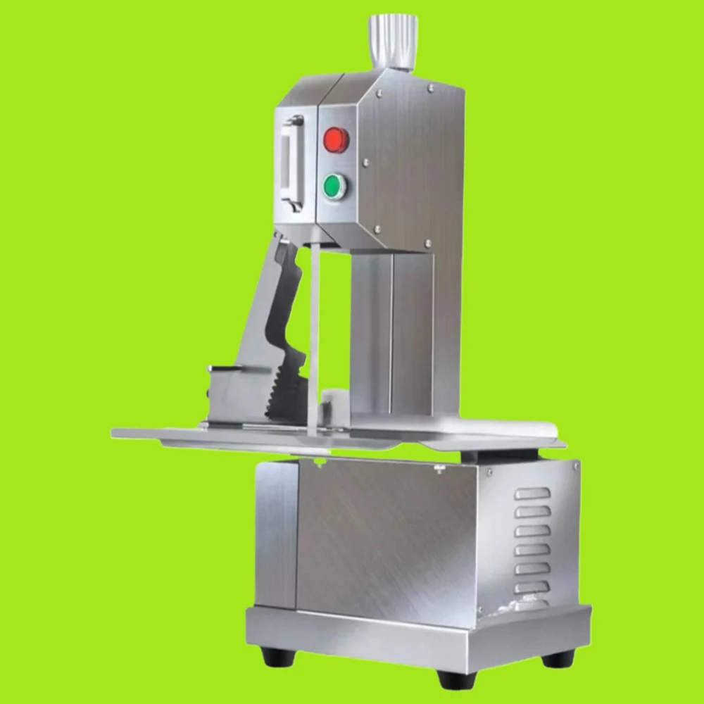 

Electric Bone Sawing Machine Desktop Bone Cutting Machine Frozen Meat Cutter Commercial Cut Trotter/Ribs/Fish/Meat/Beef Machine