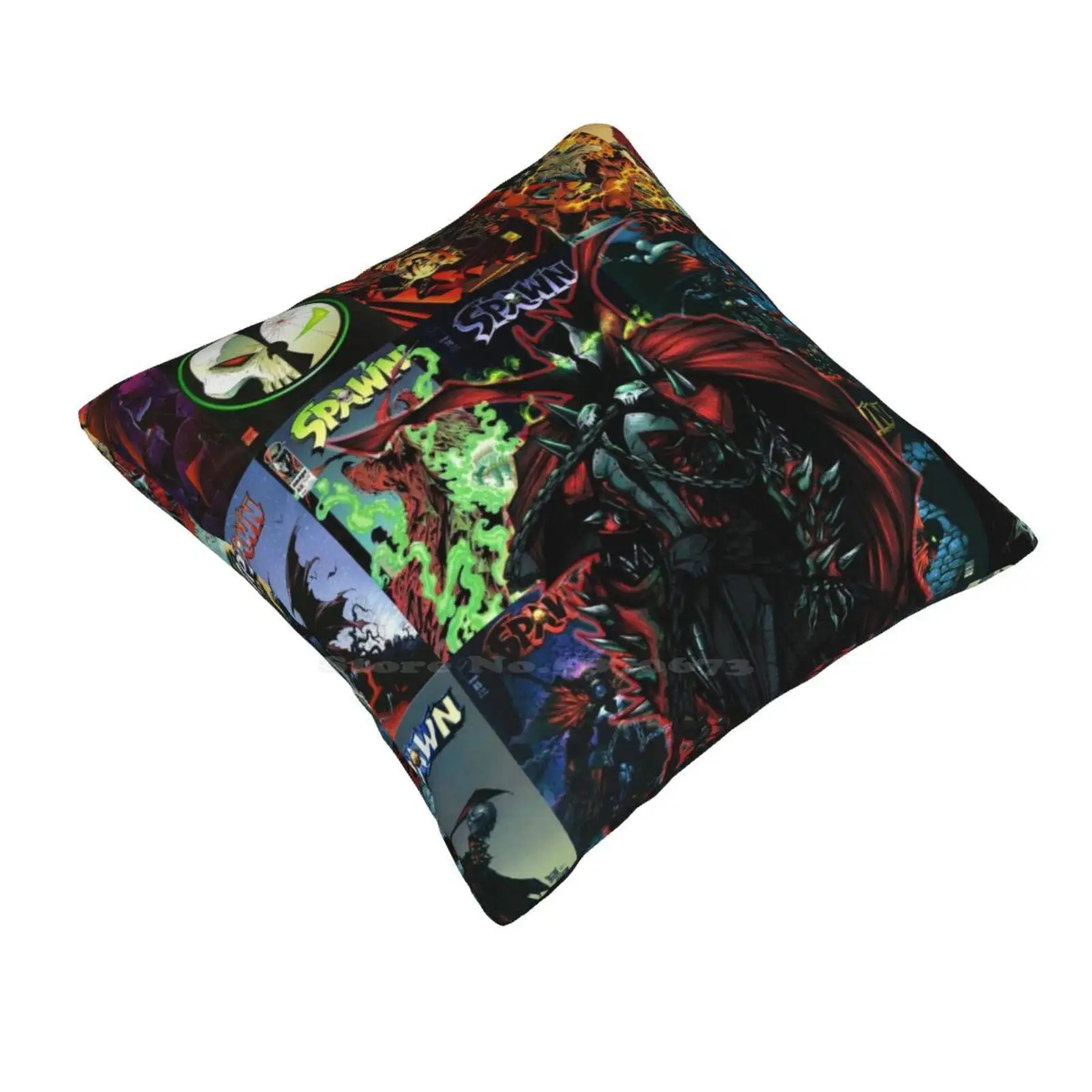 Pillows Case Bedroom Home Decoration Soawn Comic Book Hell Demon Geek Superhero