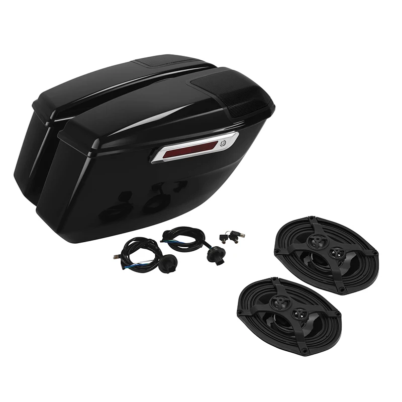 

Motorcycle Saddlebags 6X9" Speakers For Harley CVO Street Glide Road Glide FLTRX 2023-2025 Luggage Side Box