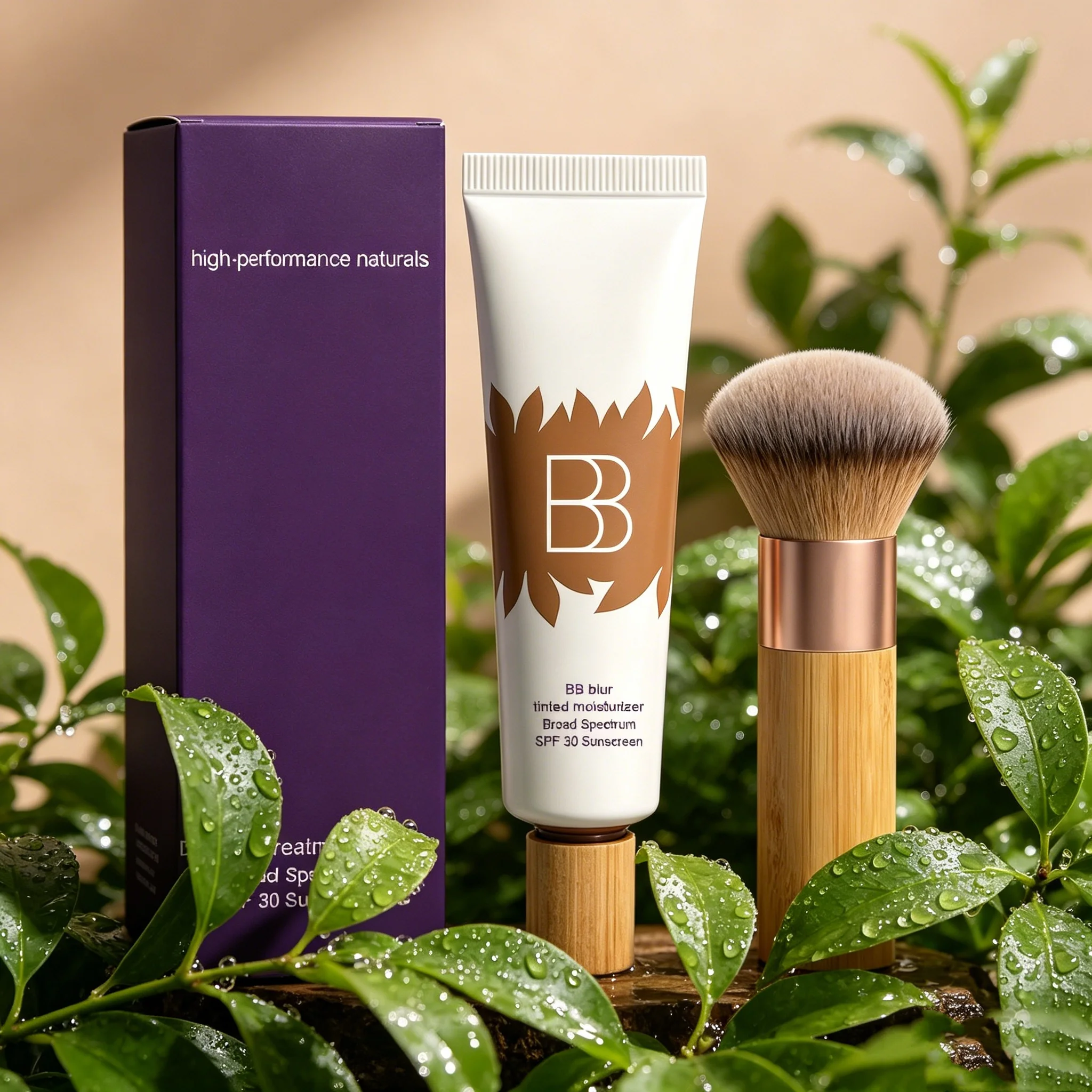 BB Cream Foundation Spf 30 Korean Color Correcting Long Lasting Brighten Natural Concealer Waterproof Liquid Foundation Cosmetic