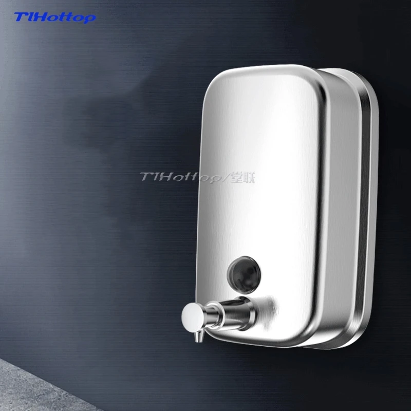 

Непробивающий дозатор мыла Пресс-дозатор мыла из нержавеющей стали подходит для различных дозаторов жидкого мыла