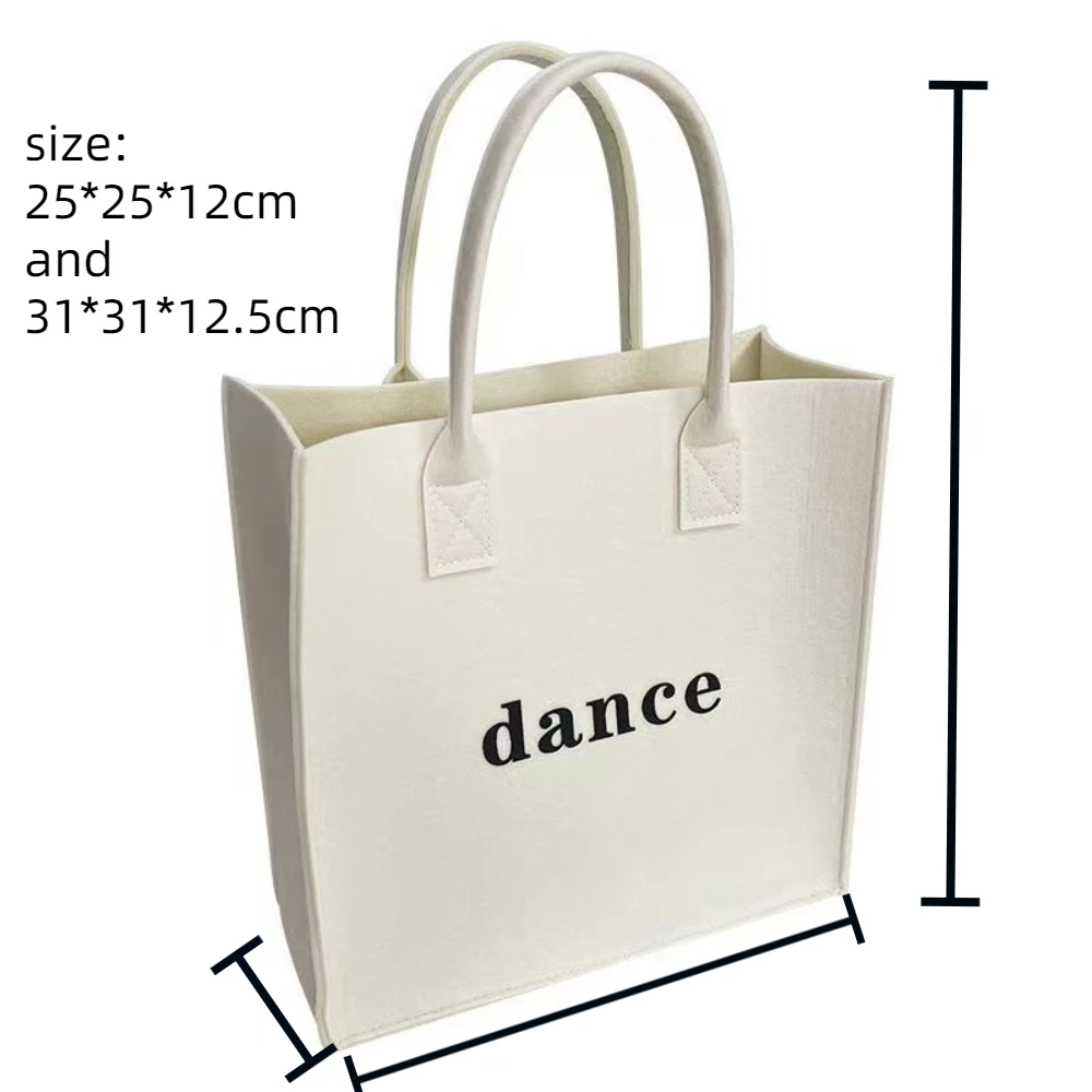 Trend Large Capacity Tote Bag Solid Color Portable Handbag Square Shape Women Tote Shopping Bag Beach Organizer Students