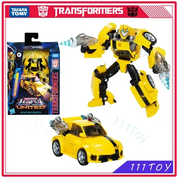 In Stock Transformers Toy Legacy United Deluxe Animated Universe Bumblebee Anime Figures Robot Toys Action Figure Gifts Hobbies