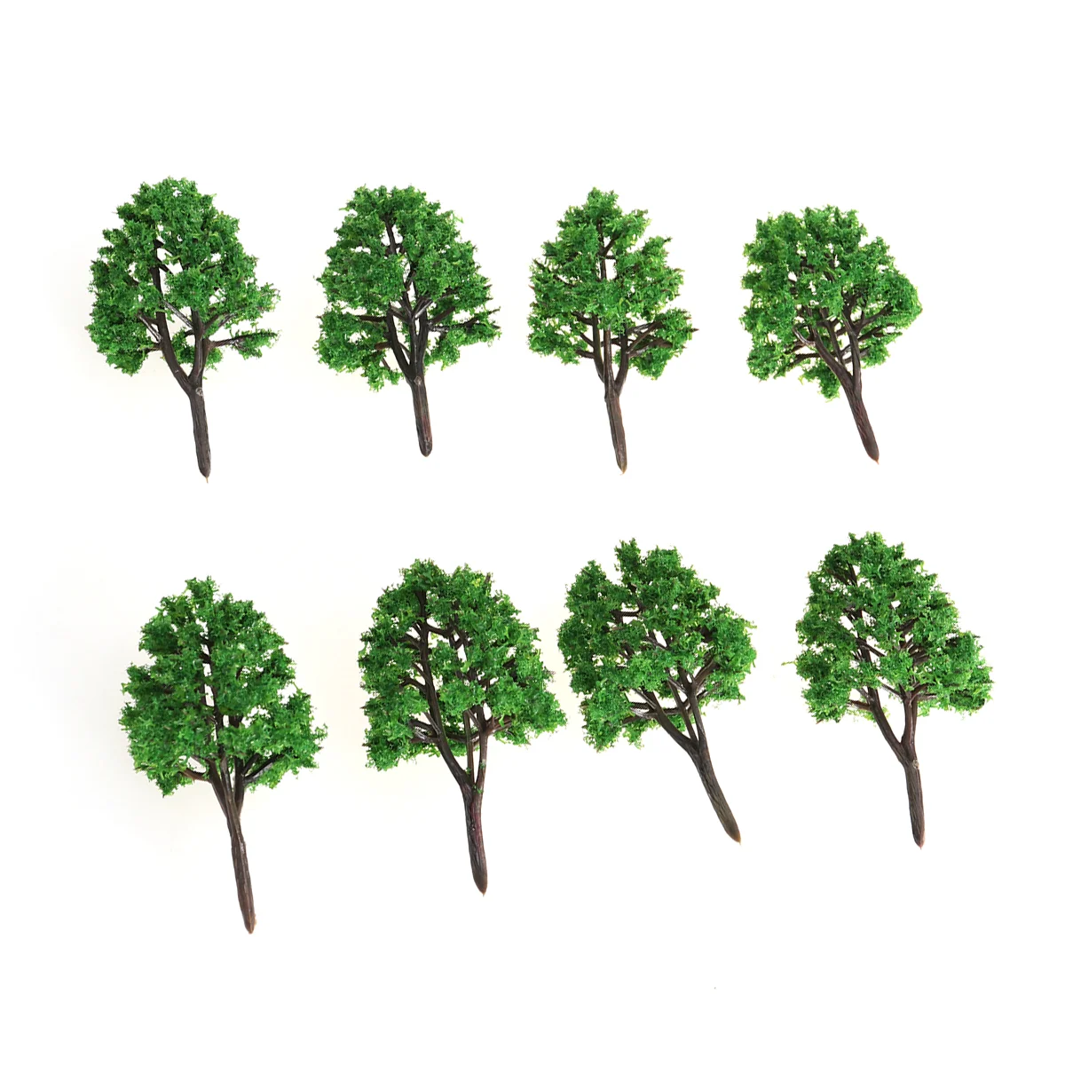 20pcs Miniature Landscape Miniature Trees Model Scenery Building Model Accessories Scenery Trees