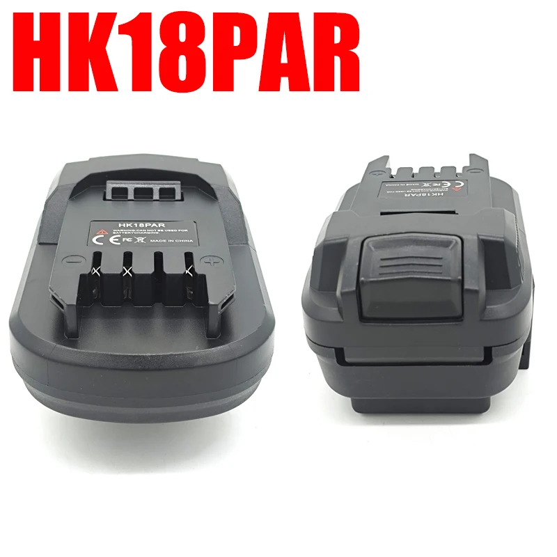 HK18PAR Battery Adapter Converter for Hikoki/Hitachi 18V Lithium Batteries Compatible with For Parkside 20V Battery Power Tools