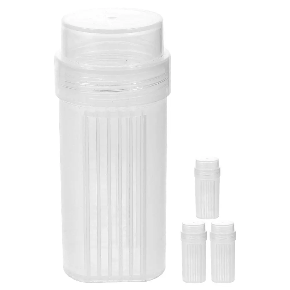 

4pcs Staining Jar High Transparency Lab Jars Slide Storage Dyeing Vat Vertical Rack Microscope Slides Plastic Container