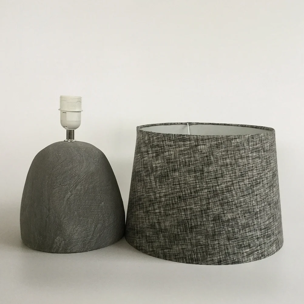 

Linen Lampshade for Table Floor Lamps Cloth Cover Decorative Shades Replacement Home Study Bedroom Hotel E27 Soft Light Dust