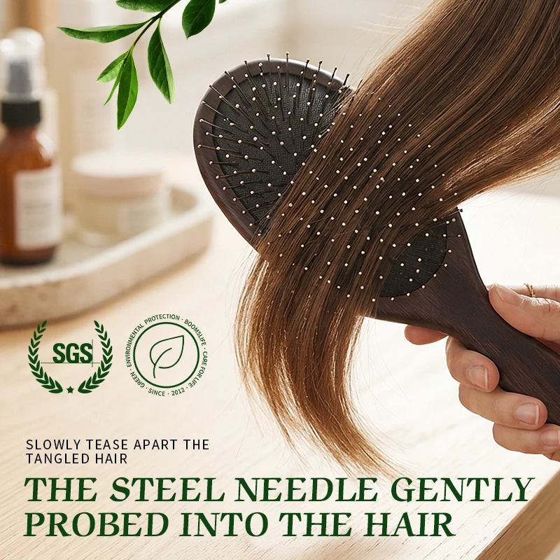 Escova de Cabelo de Madeira co - Hair Care Names avaliação e preço