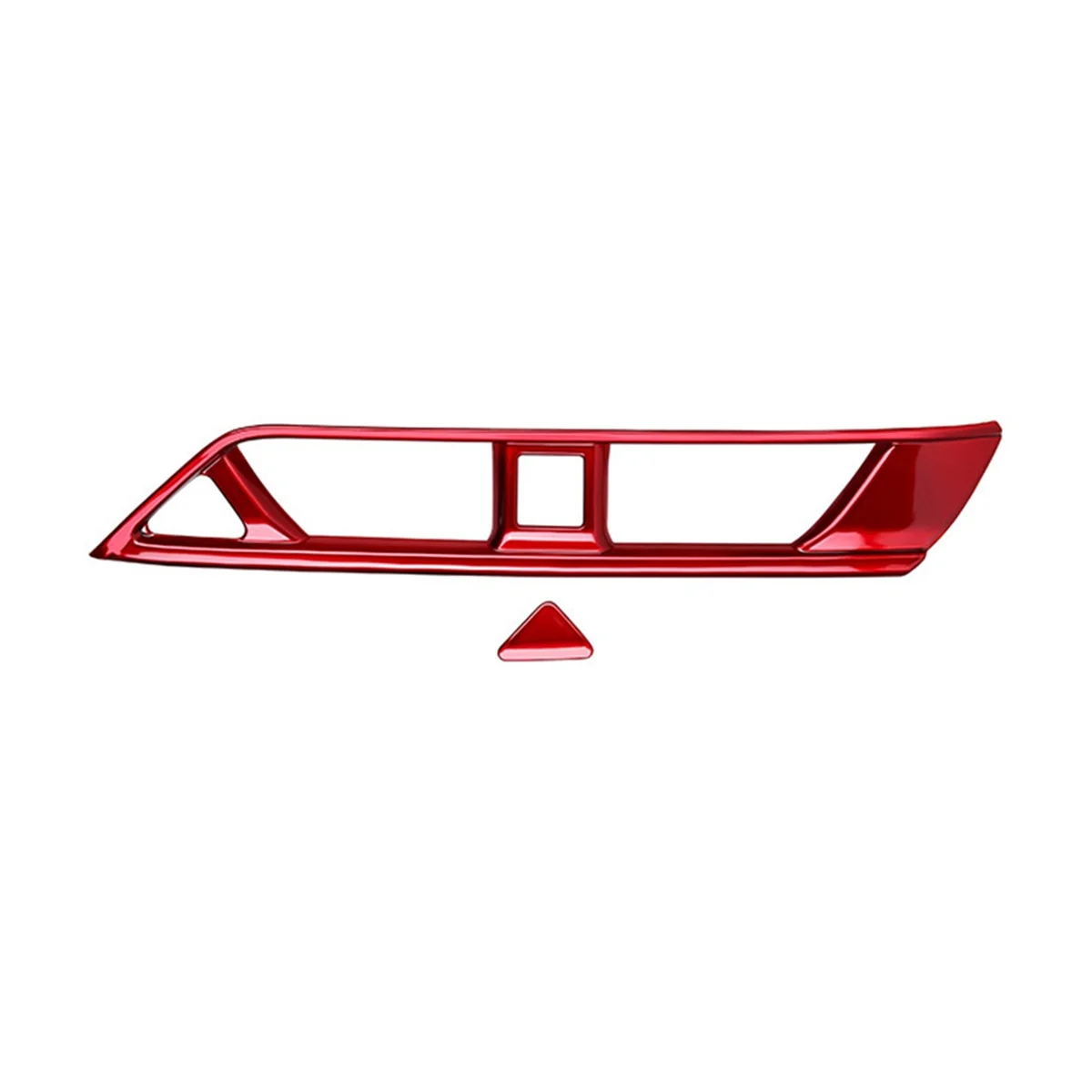 

Stable performance Car Central Control Air Outlet Frame Air Conditioner Vents Trim Sticker for Suzuki Swift 2024 RHD Red Durable