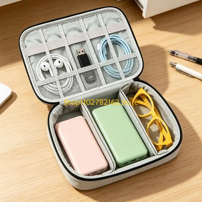 547B Multipurpose Nylon Organizers Bag With Zippers Protects Content From Damage Perfect For Enthusiasts Professionals