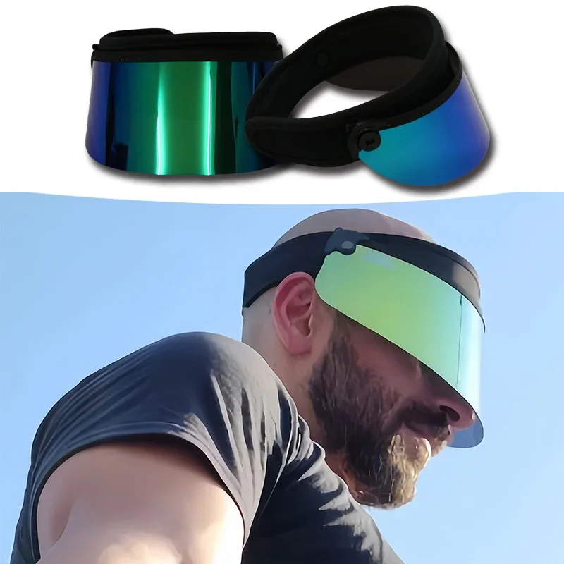 

Summer UV Resistant Short Style Sunscreen Hat for Outdoor Sports and Travel, Anti Bacterial and Sweat Absorbing Protective Hat