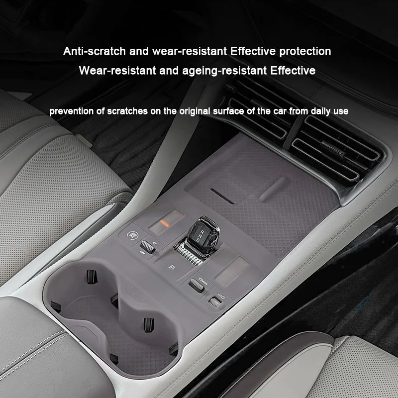 For BYD Song Plus 2025, Car Silicone Protective Central Control Panel Armrest Box Pad Scratch-resistant And Abrasion-resistant - Image 5