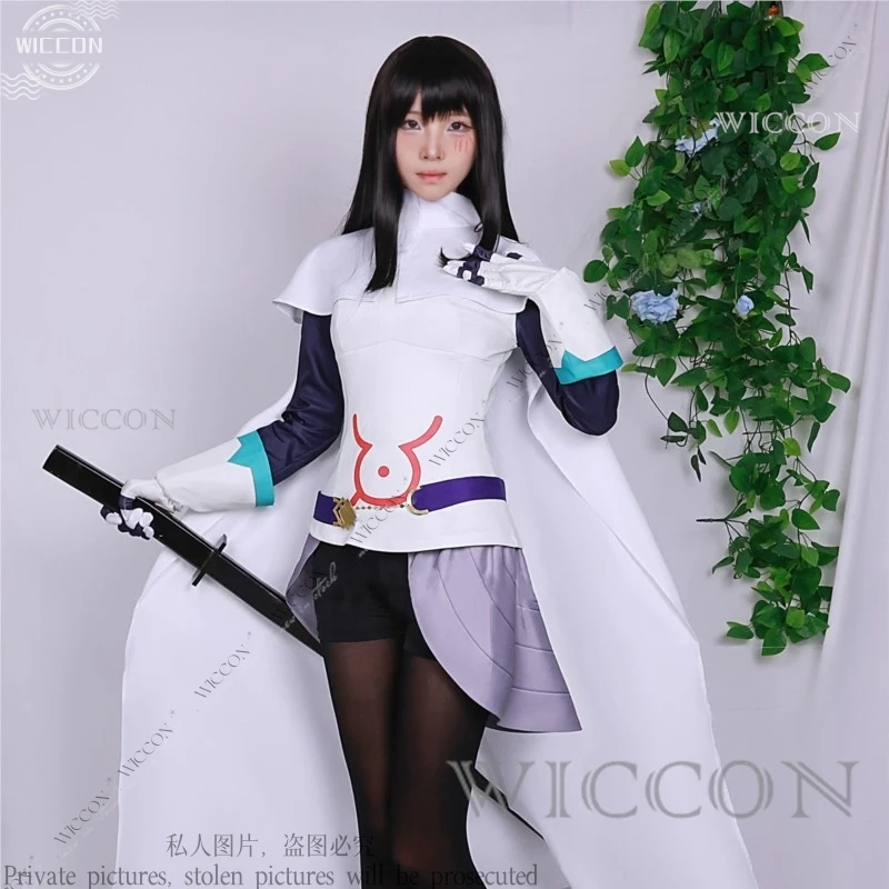 Izawa Shizue Cosplay fantasia com peruca e sapatos para mulheres, anime, que vez que eu reencarnei como um lodo, fantasias de Carnaval de Halloween