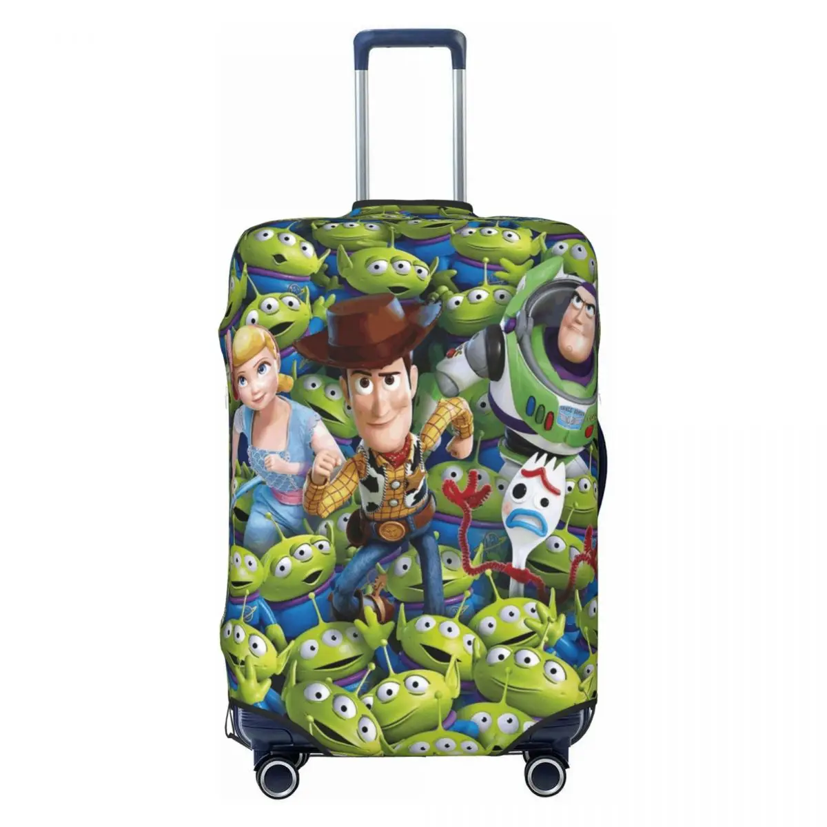

Toy Story Sea Of Alien Travel Luggage Cover Elastic Suitcase Cover Protector Fit 18-32 Inch
