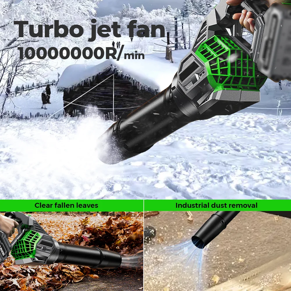 

Электрический воздуходувка 1000000 об/мин, садовый беспроводной пылесос, пылесборник, компьютерный сборщик, ручные электроинструменты для Makita, 18 В, теста