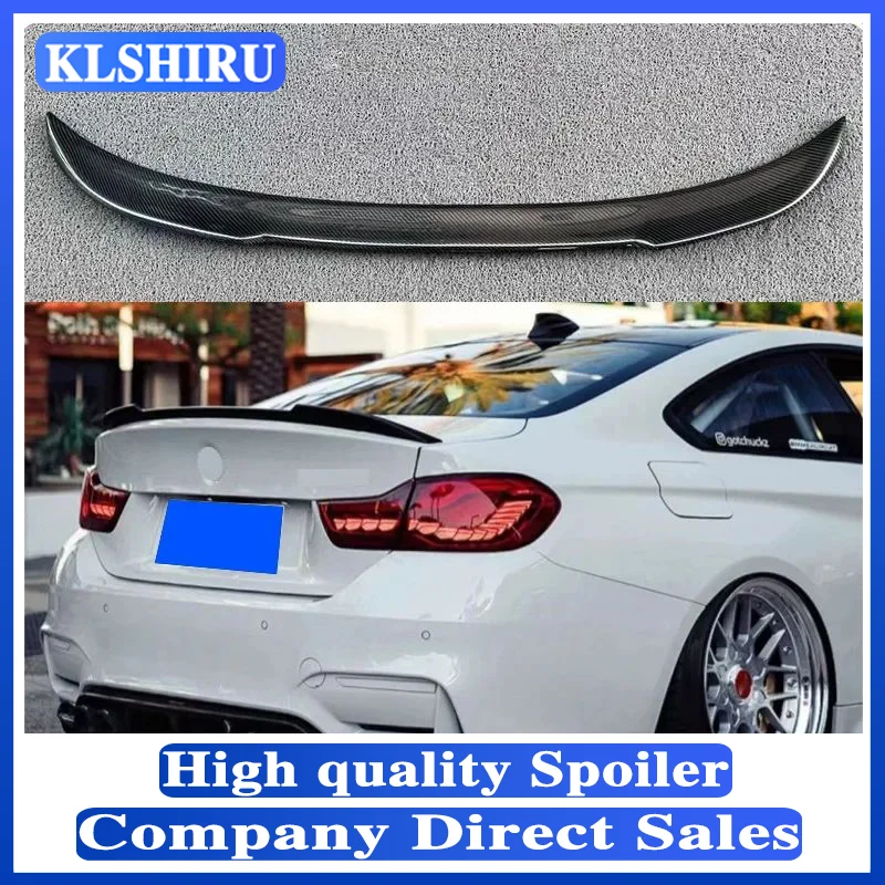 F36 CS Style Carbon Fiber Rear Trunk Spoiler Wings For BMW 4 Series Sedan F36 418i 420i 428i 430i 435i 440i Spoiler 2014-2020