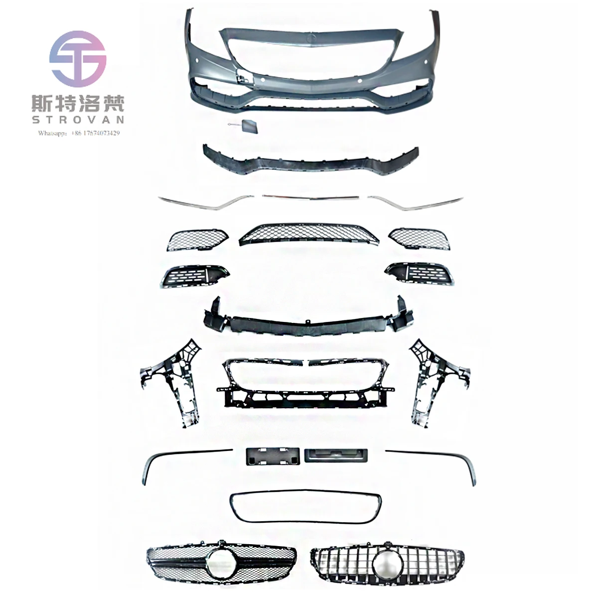 

Factory Sells Bumpers Body Kit High Quality Durable