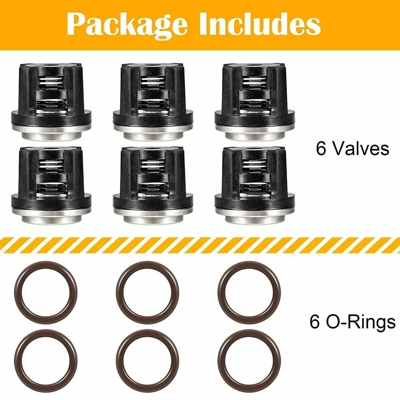 TM AR1828 Water Pump Check Valves Kit & AR1857 Pressure Washer Packing Kit Compatible with Annovi Reverberi 18mm XR RK RKA RKV