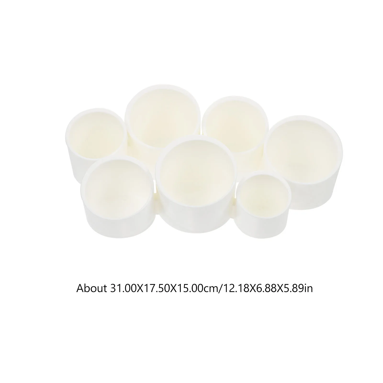 Plastic Pen Holder Wall Hanging Honeycomb Storage Organizer Desktop Pencil Container For Student Kids Brush Stand Pen Storage