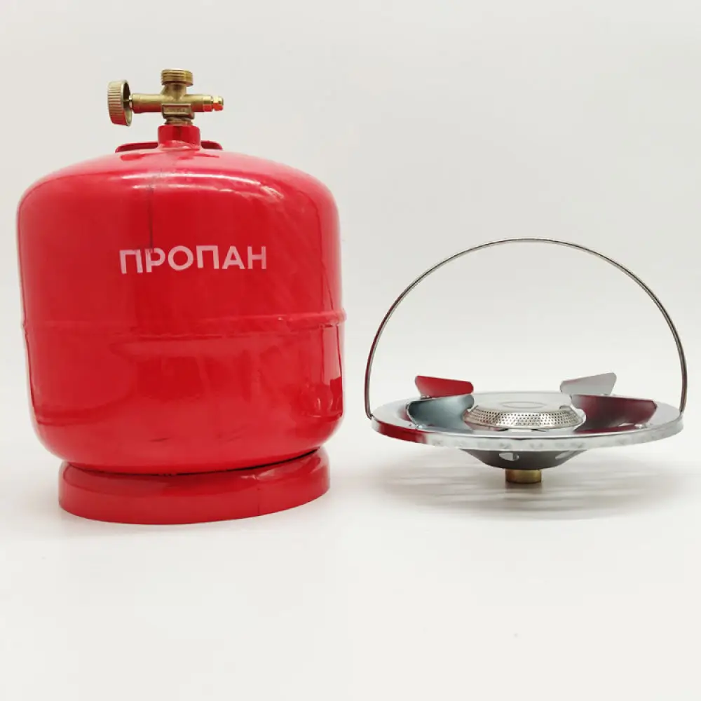 Camping Gas Stove Portable Liquefied Burner Outdoor Cooking Tool For Hiking Picnic Travel Gear High Efficiency Iron Cooker