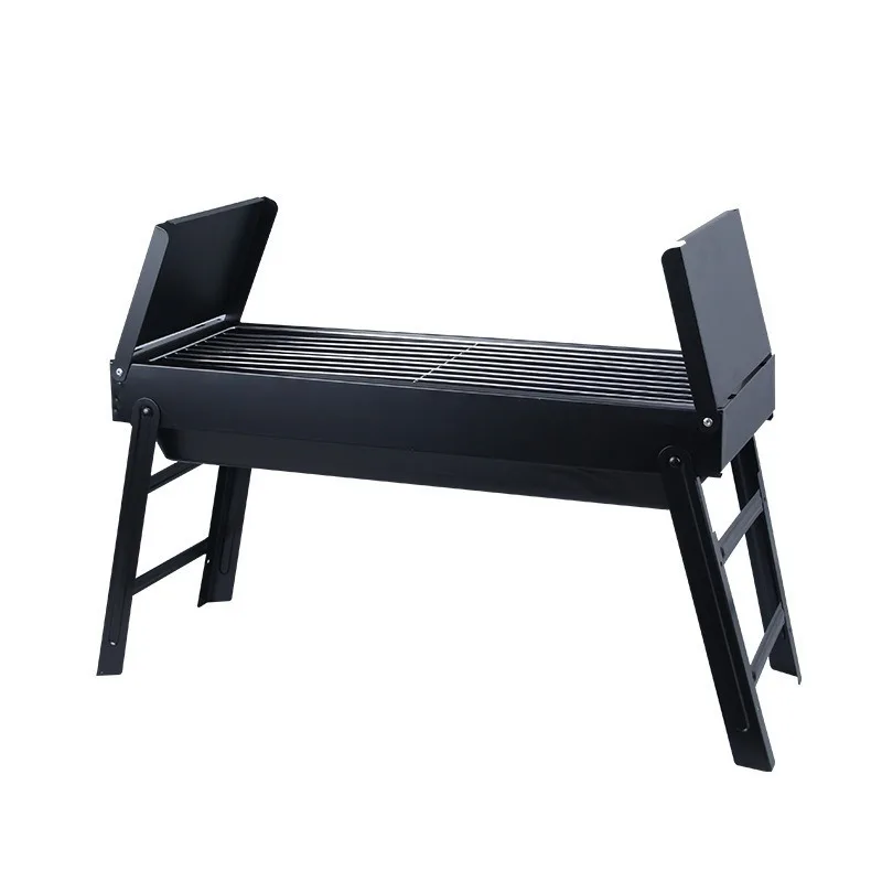 New Function Barbecue Oven Outdoor Smokeless Barbecue Grill BBQ Household Portable Folding Multi-function Charcoal Grill Rack