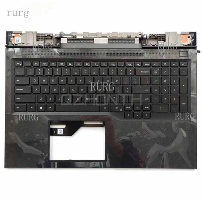 

L New For Dell 17 G7 7700 Palmrest Upper Case with Backlit Keyboard 0RC7PR RC7PR