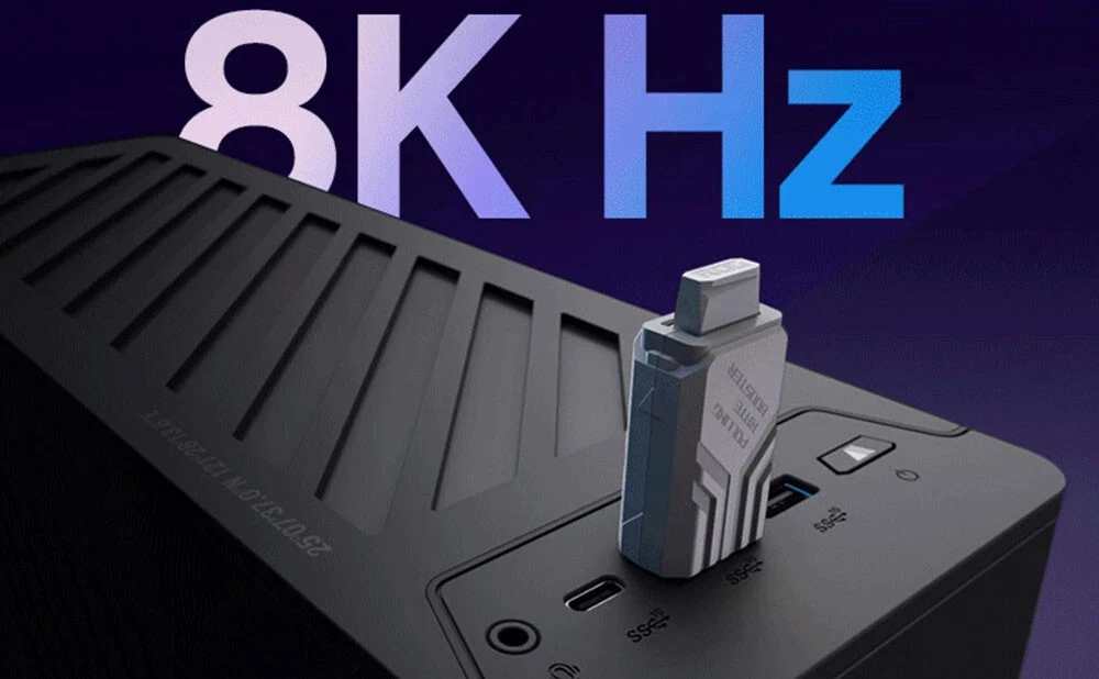 جهاز استقبال مسرع معدل التسرب ASUS ROG 8K للماوس/لوحة المفاتيح ASUS ROG HARPE AZOTH