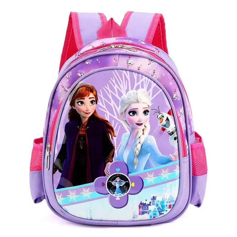 

girl and boy Schoolbag Princess mickey Shoulder Bag handbag Disney Frozen Elsa Kindergarten Cartoon Backpack