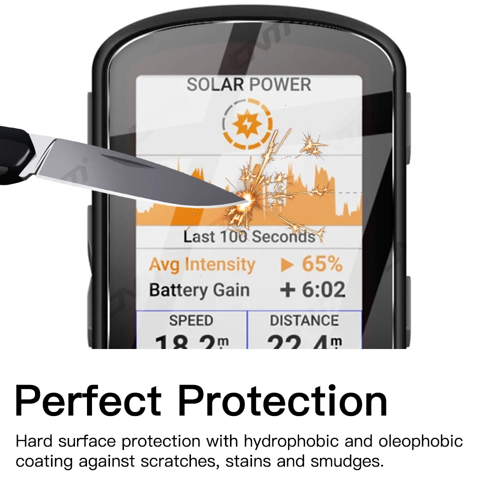 Tempered Glass for Garmin Edge 540/840/530/830 Anti-scratch Screen Protector Tempered Glass Ultra-HD Protective Film Accessories