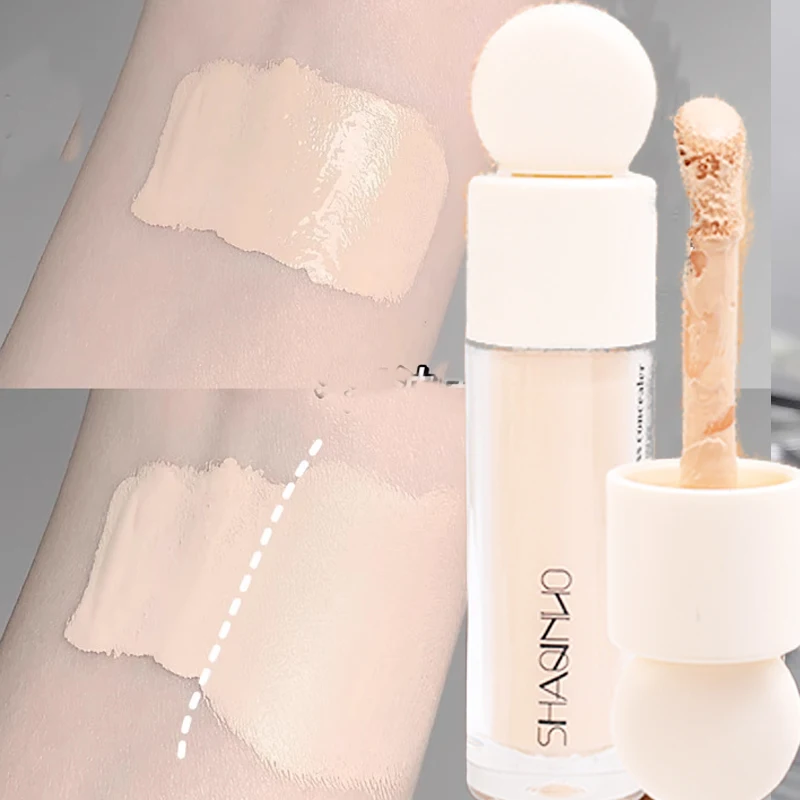 Liquid Contouring Concealer Waterproof Lasting Moisturizing Concealer Foundation Cream Cover Acne Spots Dark Circles Modify Skin