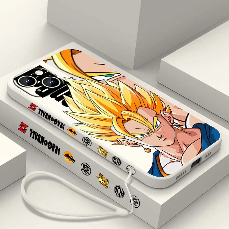 

Cartoon Blond Hair Character Phone Case For Apple iPhone 17 Air 16 16e 15 14 13 12 11 XS Pro Max Plus Liquid Left Rope Cover