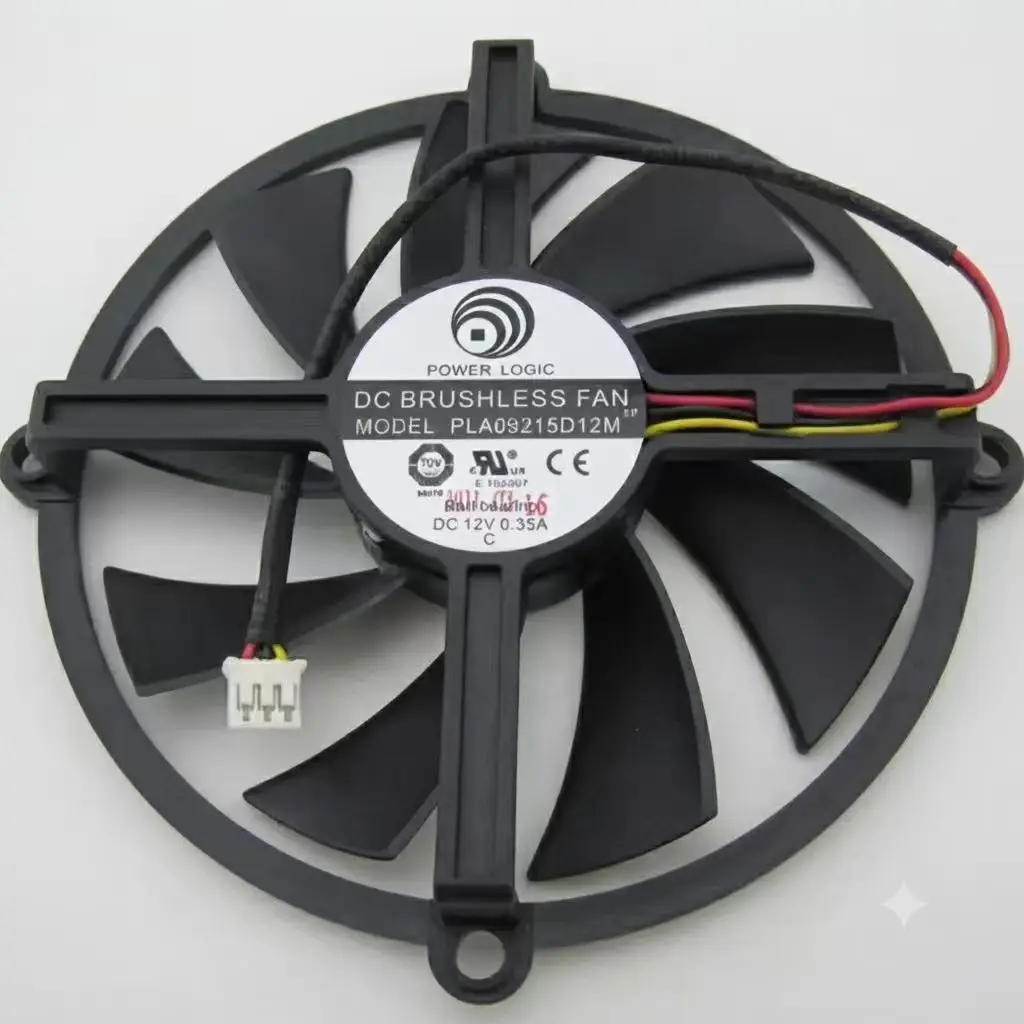 Original PLA09215D12M DC 12V 0.35A Ball Bearing 100mm HD5850/5870/5830 Graphics Card Cooling Fan