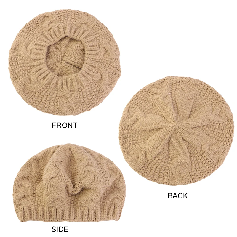Thumbnail 2 - #31 New Wool Beret Hats Arrivals