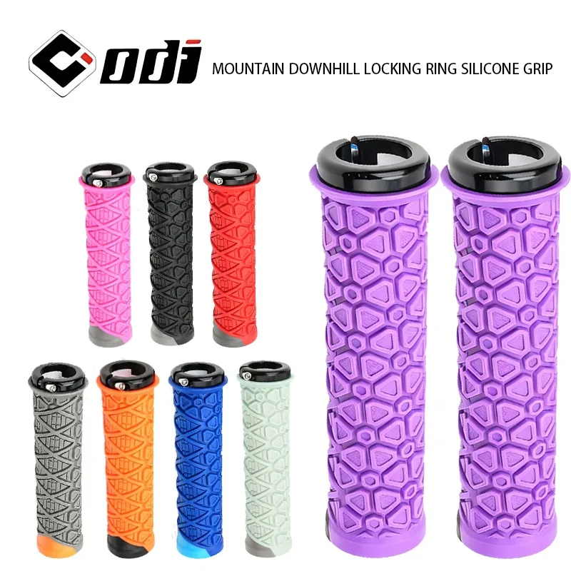 

ODI Lock on Bike Grip Silicone High Strength Hard plastic CNC Grip Non-slip Shock-absorption MTB Handlebar Mountain Bike Grips