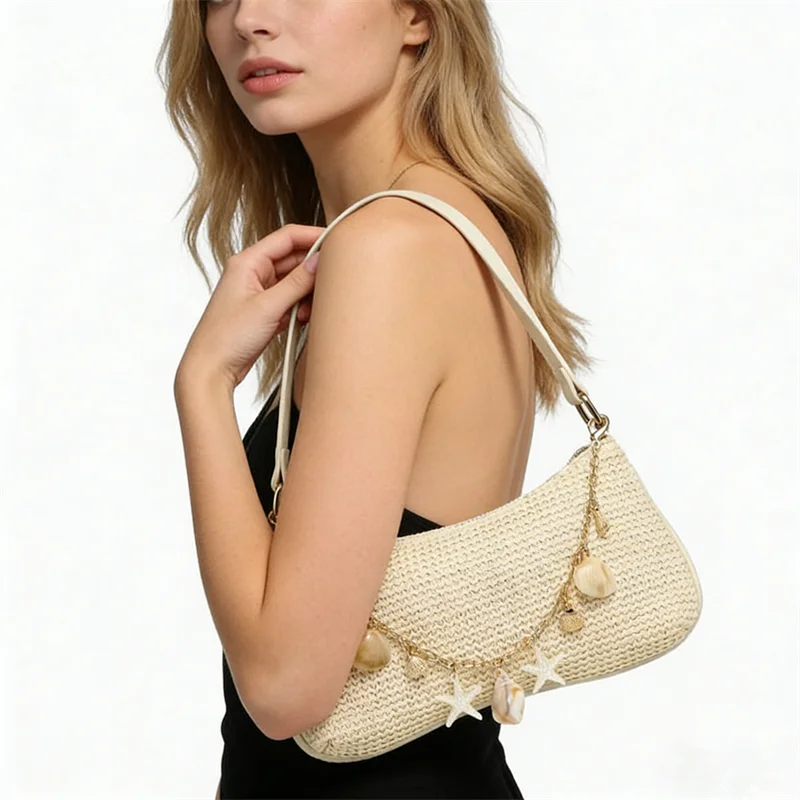 bolsa-de-ombro-feminina-chique-de-palha-trancada-com-correntes-e-perolas-estilo-casual-e-elegante-tendencia-da-moda