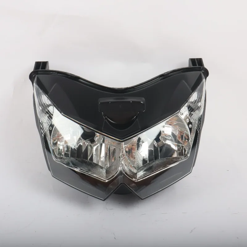 For Kawasaki Z1000 Z750 2007-2008 Front LED Headlight Assembly 2 Lenses Clear Motorcycle Lighting System