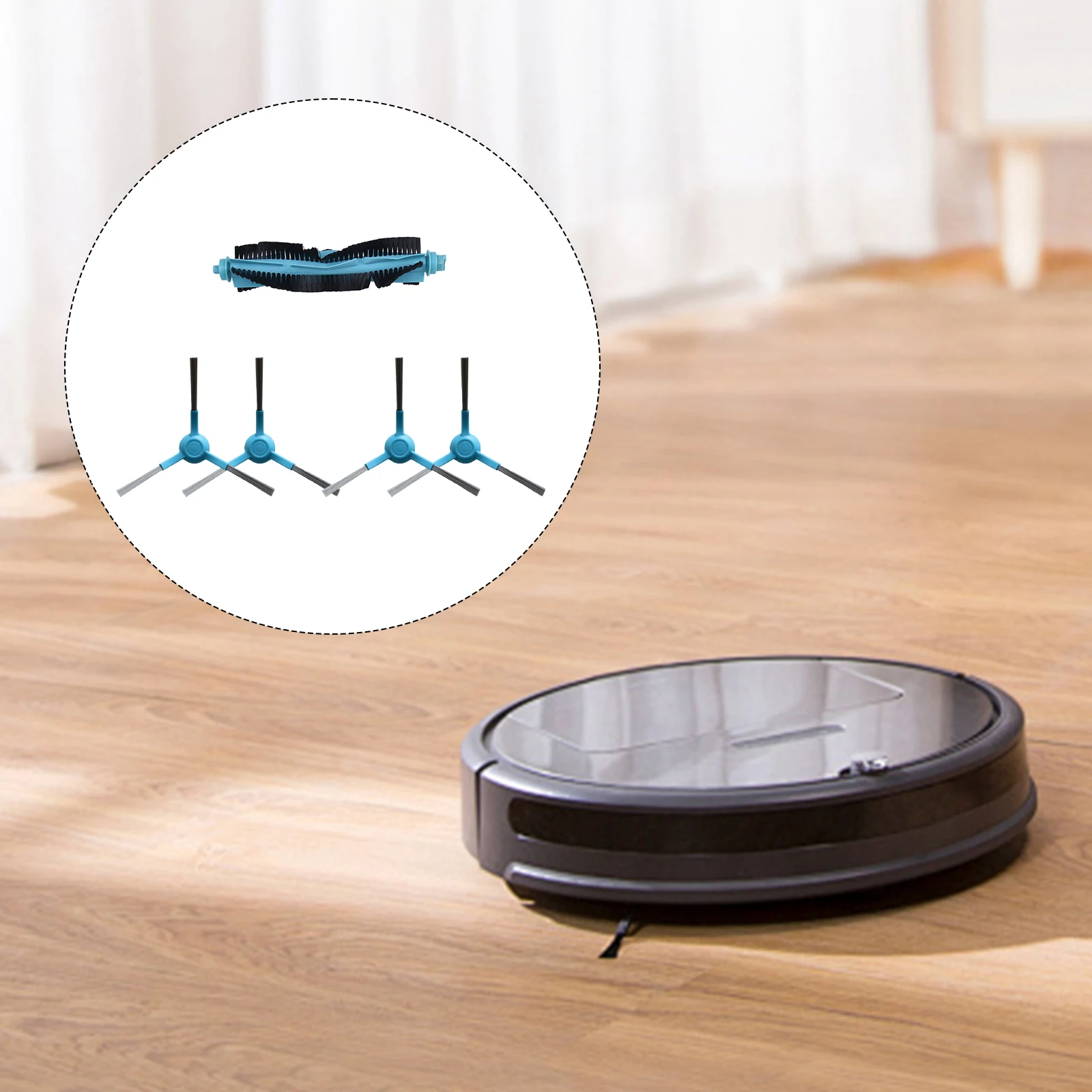 Ensure High Performance With For Conga Robot Vacuum Cleaner Center Roller Brush And Side Brushes Replacement Kit