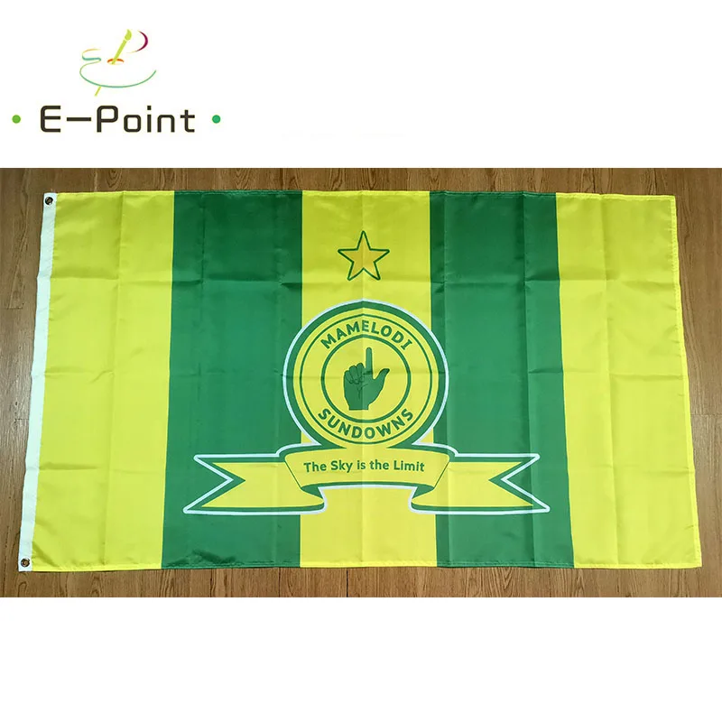 South Africa Mamelodi Sundowns FC Flag 3ft*5ft (90*150cm) Size Christmas Decorations for Home Flag Banner Gifts