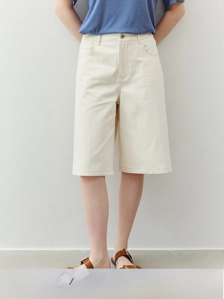 

Женские повседневные брюки из чистого хлопка, широкие, цвета хаки, летние, новые, прямого кроя, с высокой талией, на пуговицах, для офиса и повседневной носки