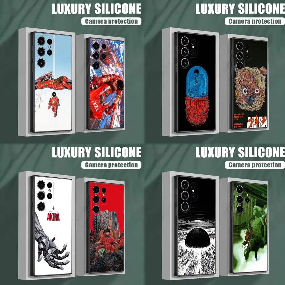 

Tokyo A-Akira punk comics Phone Case For Samsung S25,S24,S23,S22,S21,S20,S10,Ultra,Plus,Lite,FE,Soft Silicone Black Cover