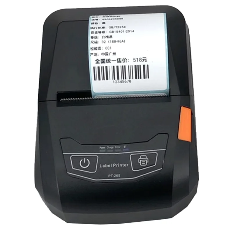 

Термальный чековый принтер 58 мм, мини-карманный мобильный портативный принтер для билетов, беспроводной Bluetooth, USB, POS-принтер, ПК, Android IOS