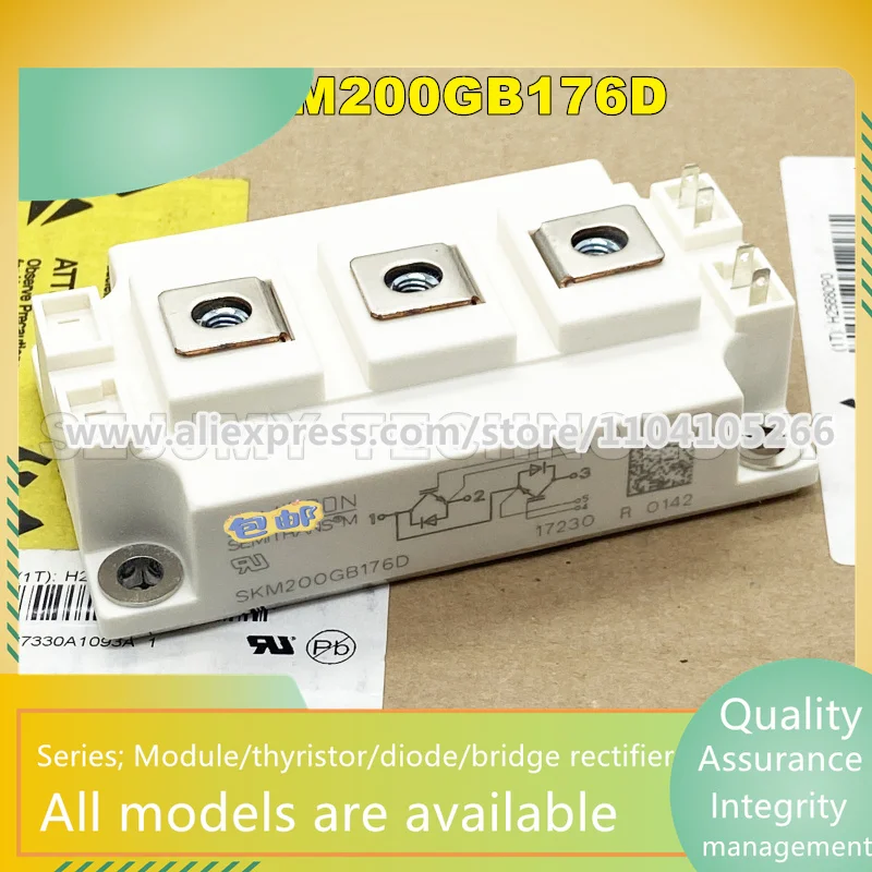 

SKM200GB176D SKM400GB176D SKM300GB176D SKM150GB176D NEW ORIGINAL IGBT Module In Stock
